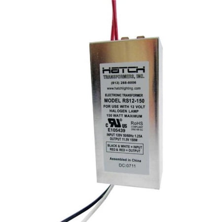 HATCH-RS12-150-120V Elect. Trans 120V-IN 12V-OUT