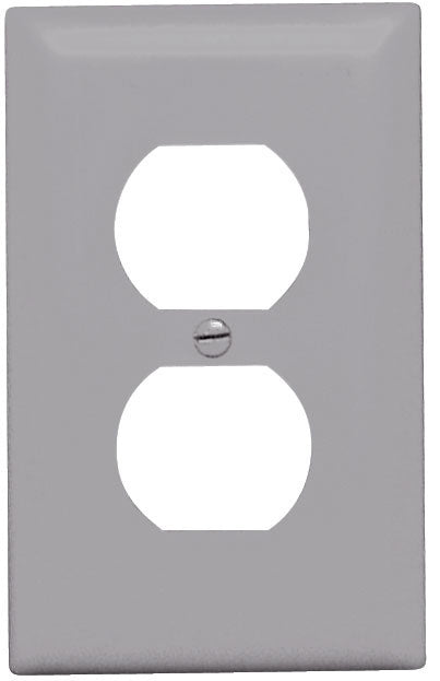 TP8-GRY Duplex Receptacle Wall Plate