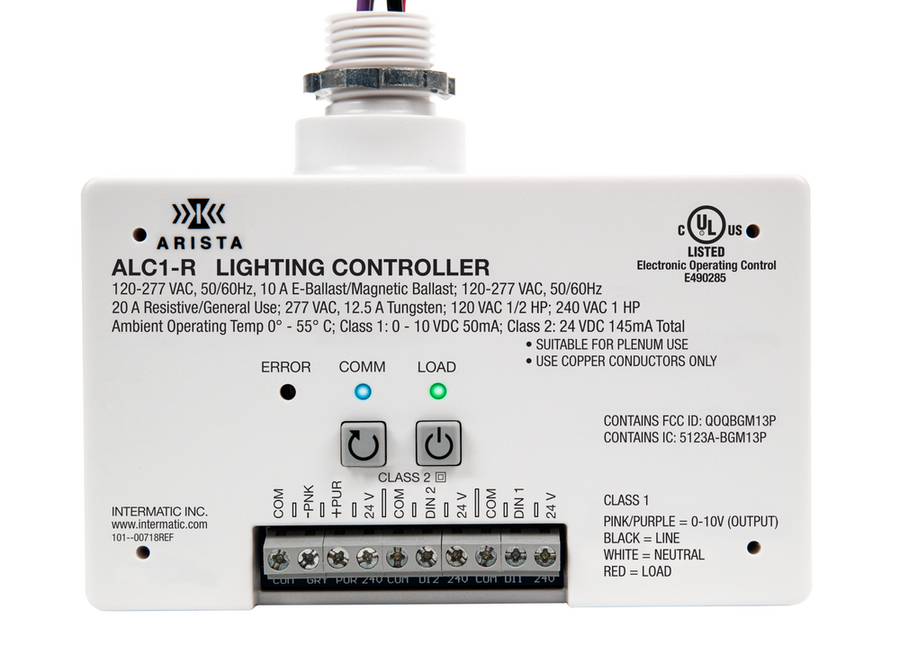 INT - ALC1-R 1-CHNL 0-10V/1-10V Dim Cntrlr