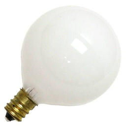 25G16-1/2/WH/130V.SL (60463) 25W Wht Cand 130V