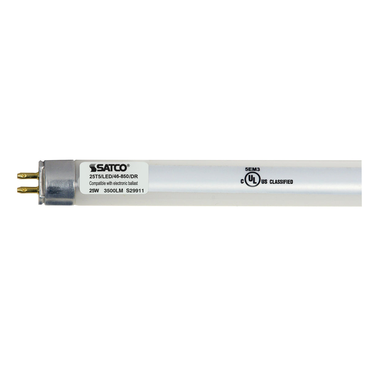 25T5/LED/46-850/DR LED 4FT T5HO 25W 50K Ballast