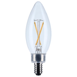 3B11LED927CL120VE12 LED B11 3W 27K 120V E12 Dim