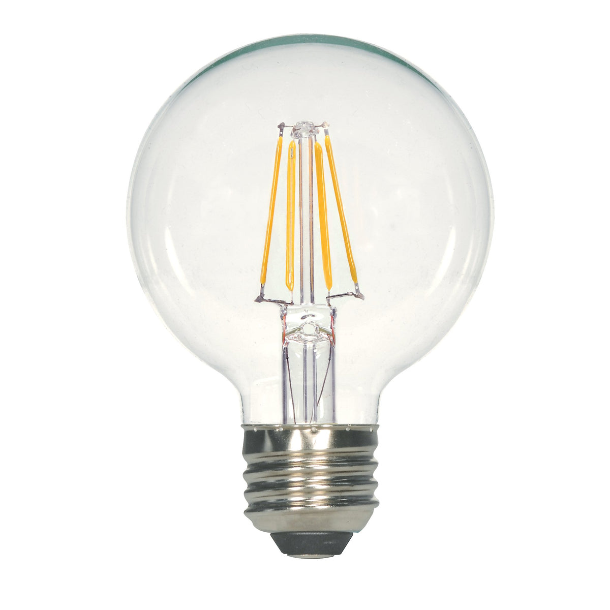 4.5G25CLEDE2640K120V LED G25 4.5W 40K Clr E26 Dim