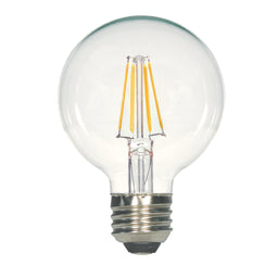 4.5G25CLEDE2640K120V LED G25 4.5W 40K Clr E26 Dim