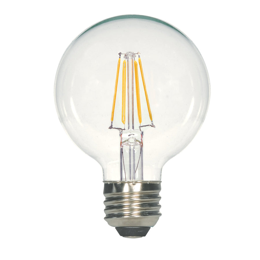 4.5G25CLEDE2640K120V LED G25 4.5W 40K Clr E26 Dim