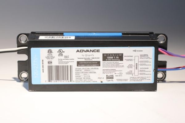XI100C110V143BSY1 LED Prgrm Drvr 100W UNV Dim