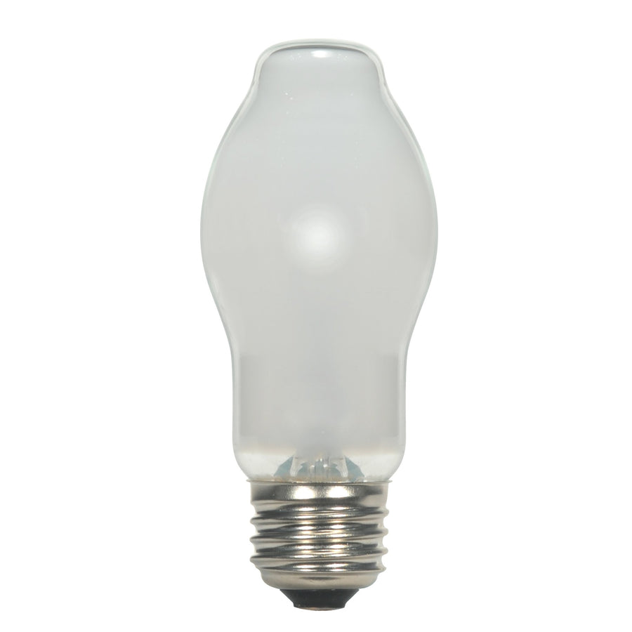 43BT15/W/120V.SAT Halogen BT15 43W Wht 120V E26