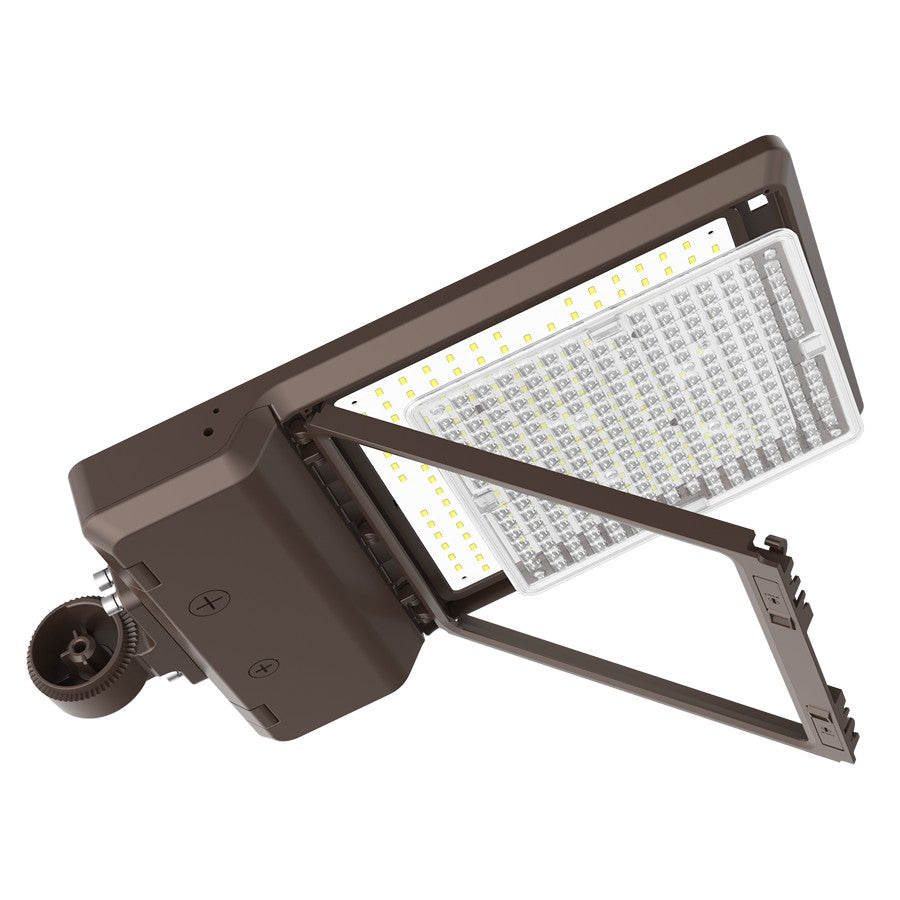 LED-AREALIGHT-74014D LED Area W/k-Slct Hv Dim Brnz