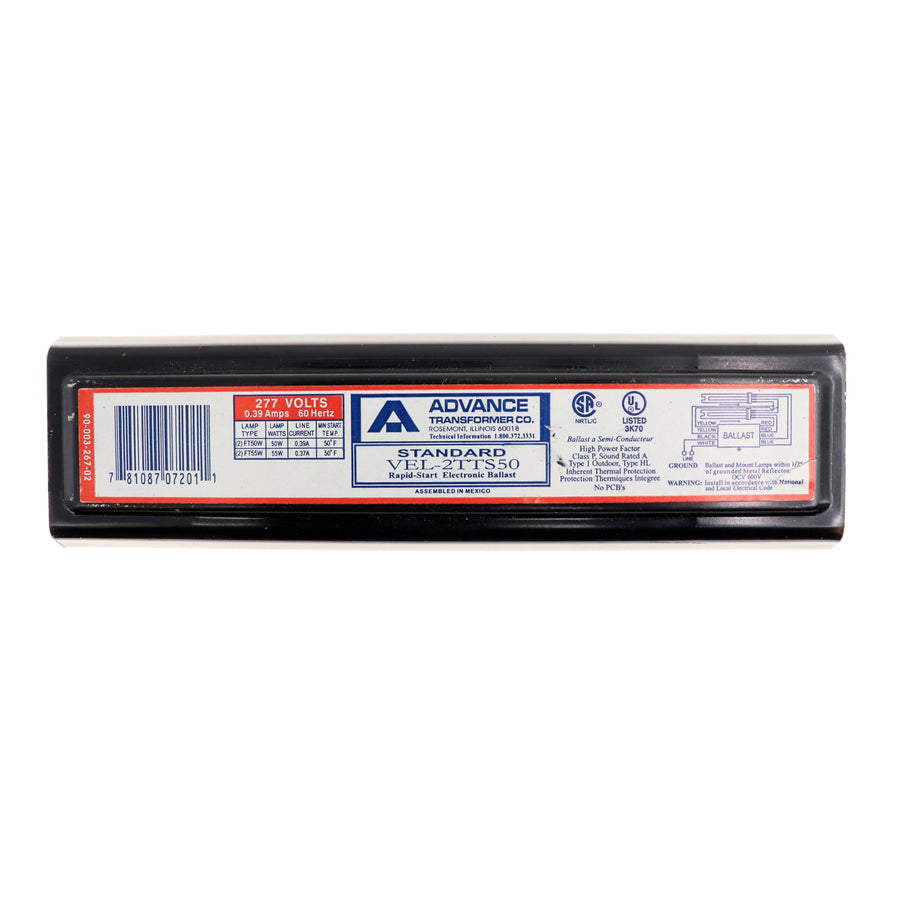 VEL-2TTS50 Adv. 2LT FT50W 277V