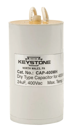 CAP-400W/MH/DRY.KEY Capacitor 24.0MF 400VAC Dry