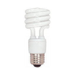 CF13/MS/27K.SAT CFL T2 Spiral 13W 27K 120V E26