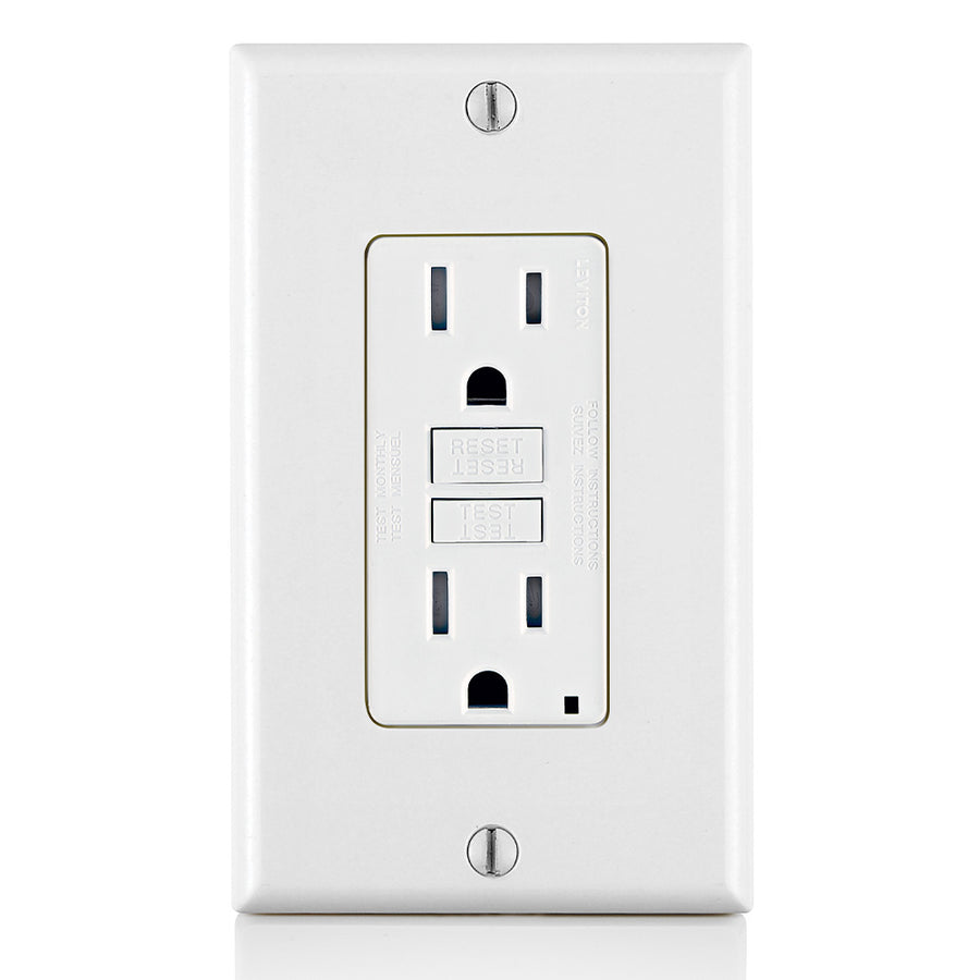 GFTR1-W 2X Outlet 125V 15A Gfci Wht