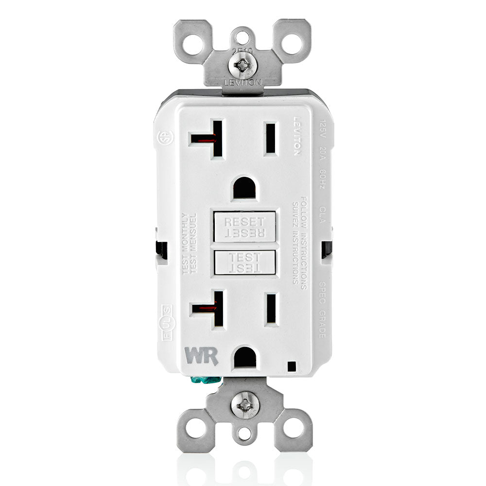 GFWR2-W 2X Outlet 125V 20A Wet Wht
