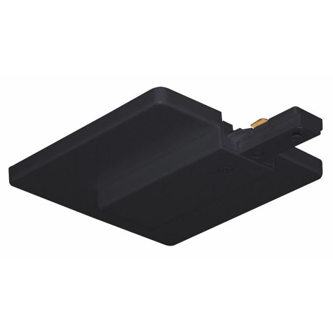 JUNO-T21-BL Track End Feed/outlet Cvr Blk