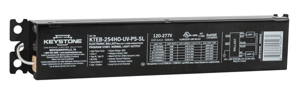 KTEB-254-HO-UV-PS-SL Ballast 2LT T5 54W Prgrm UNV