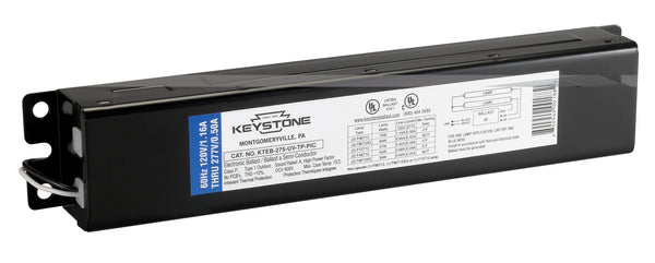KTEB-275-UV-TP-PIC Elect Balst S.pin F96T12