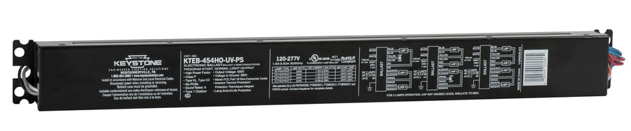 KTEB-454HO-UV-TP-PS Balst 1-4LT T5HO 54W 120/277V