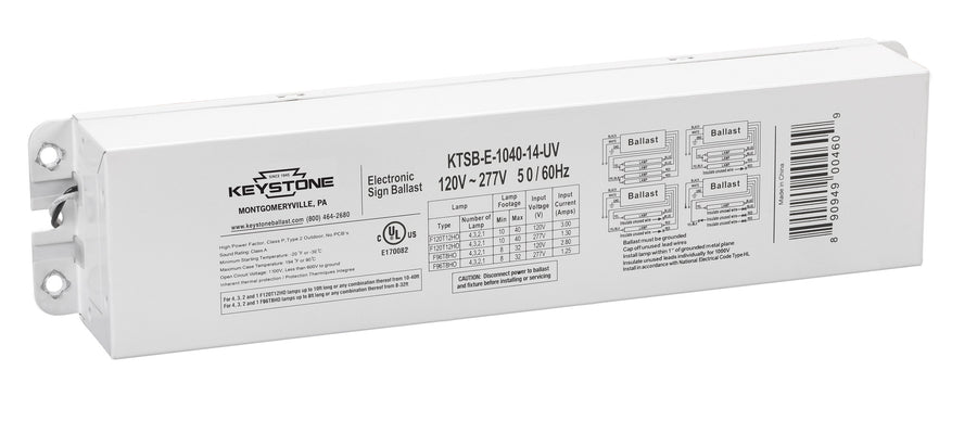 KTSB-E-1040-14-UV Key Elect 10-40FT 1-4L Multvlt