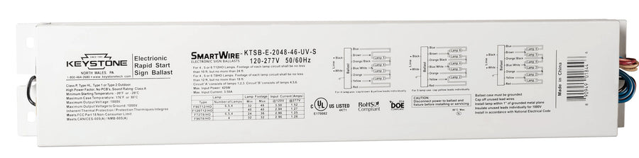 KTSB-E-2048-46-UV-S- Smartwire 20-48FT 4-6L 120-277