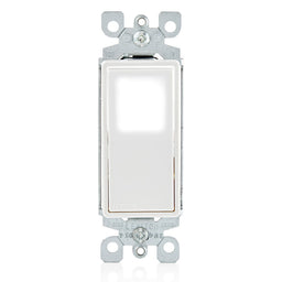 L5611-2W Rocker Switch UNV 15A Wht