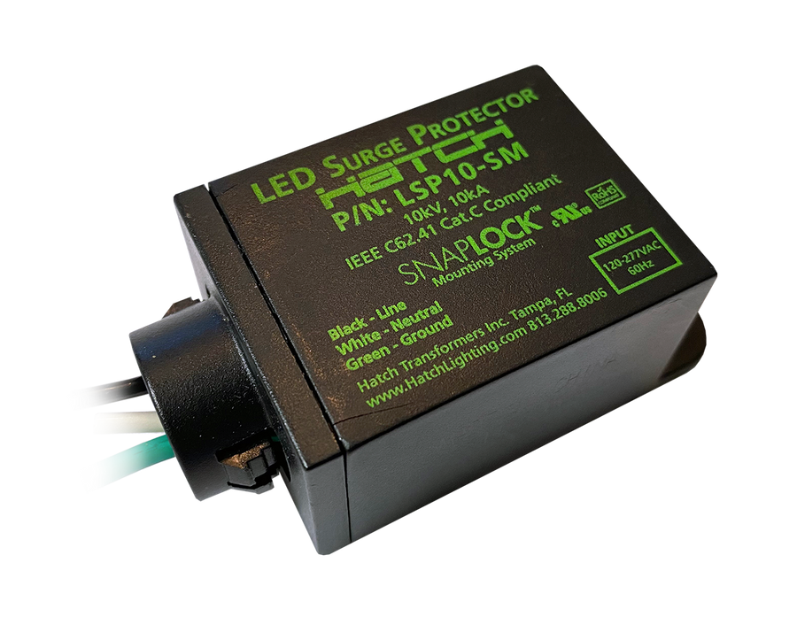 HATCH-LSP10-SM LED Surge Protector 120/277V