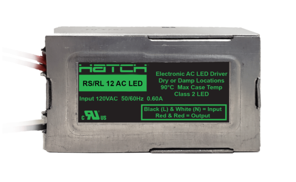 RL12-60M-LED LED Drvr 60W 120V-IN 12V-OUT