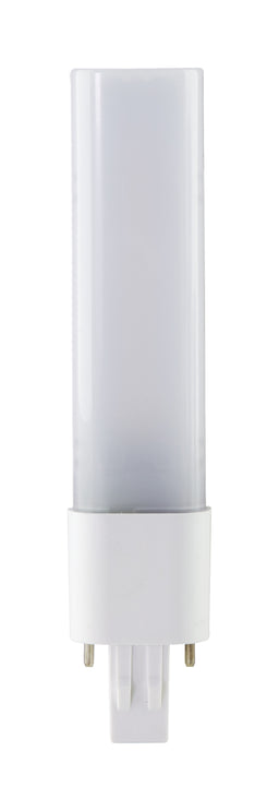 5.5WLEDCFL8272PDUAL LED CFL 2PIN 5.5W 27K GX23 Hyb