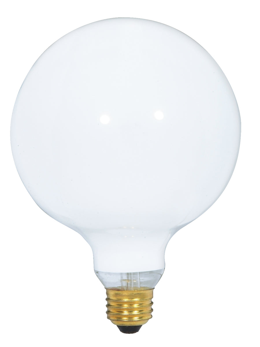 60G40/WHITE G40 60W 27K White 120V E26 Dim