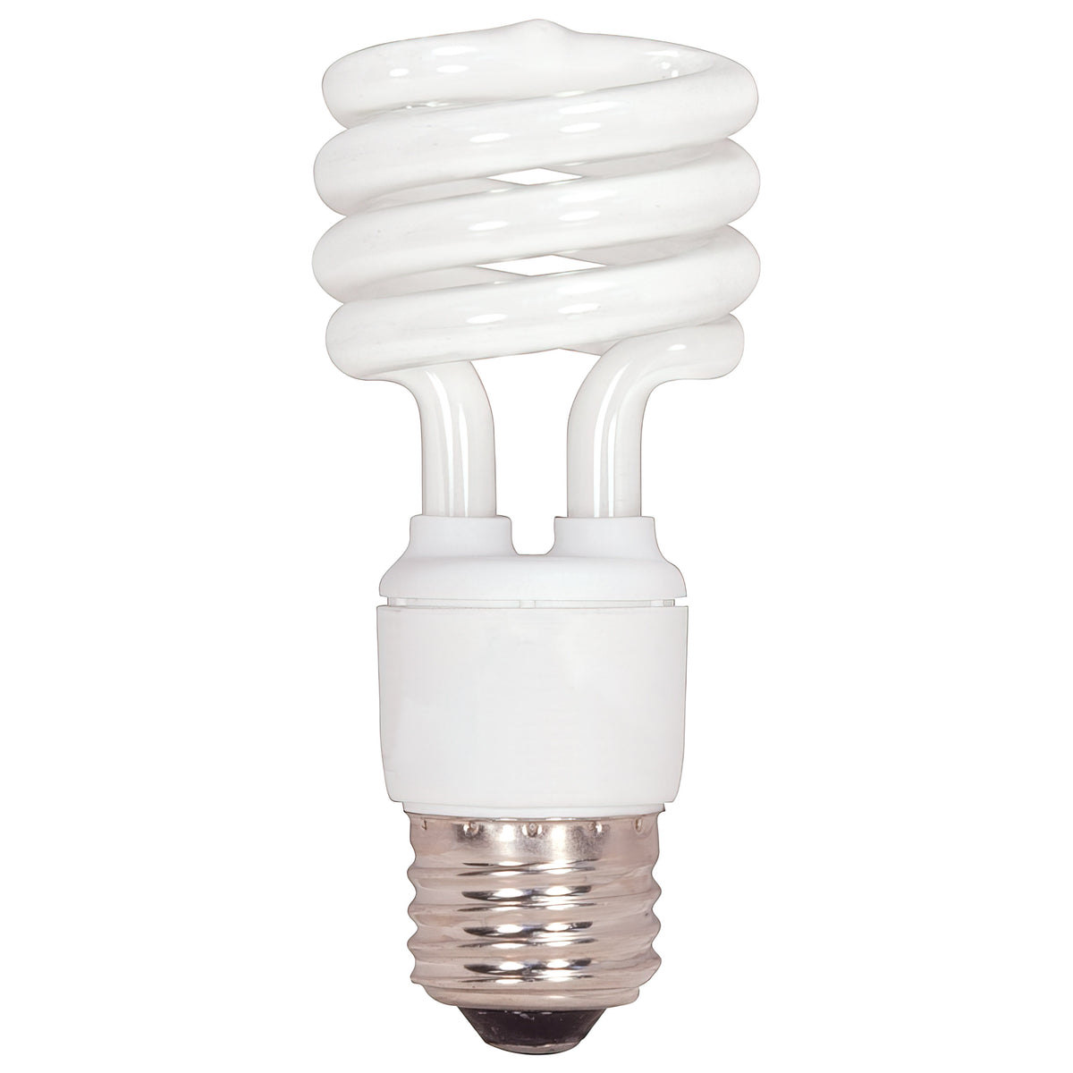 CF13/MS/27K.SAT CFL T2 Spiral 13W 27K 120V E26