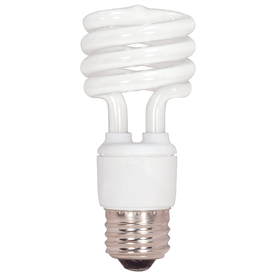 CF13/MS/27K.SAT CFL T2 Spiral 13W 27K 120V E26
