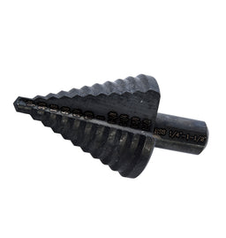 SB-210 Step Bits 1/4" - 1-1/2" Black