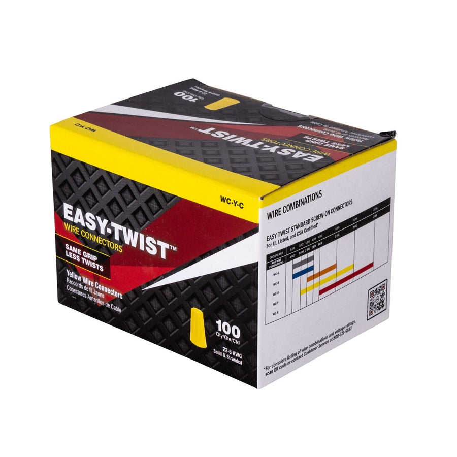 WC-Y-C (14031/14231) Yellow Wire NUT/100 Per Box