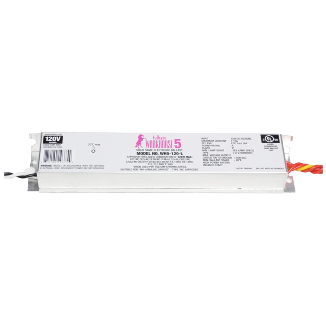 WH5-120-L (10375) Wkhorse 5 120V Lin. 128W Max
