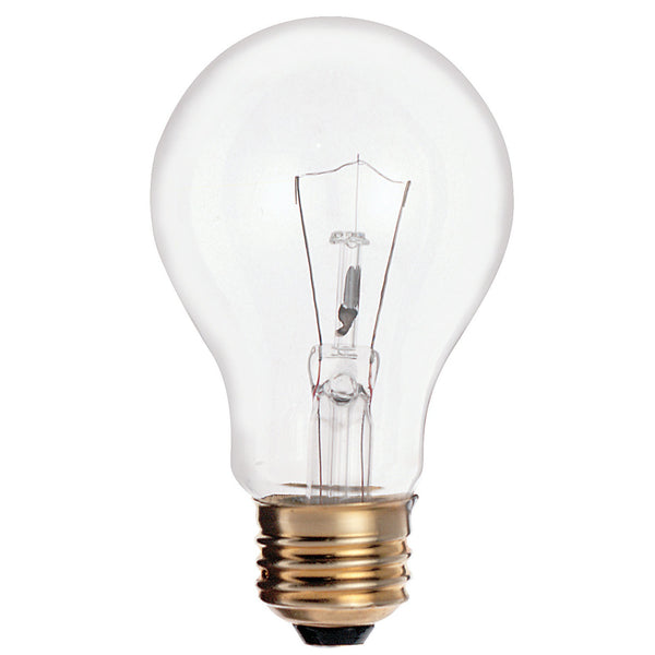 25A19/INC/130V/S3940 Incnd A19 25W 27K 130V E26 2PK