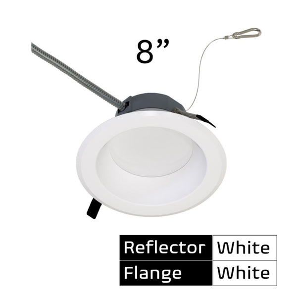 CDL-8-LS-CS-WH-DDV LED 8" Dwnlt W/k-Slct UNV Dim
