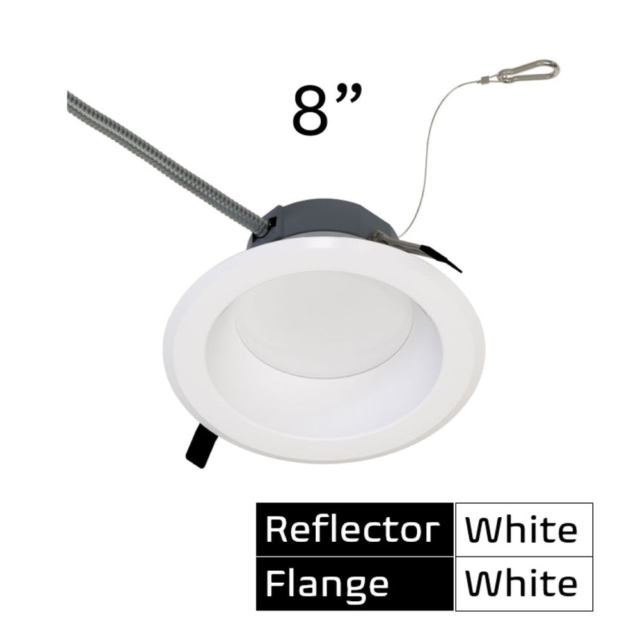 CDL-8-LS-CS-WH-DDV LED 8" Dwnlt W/k-Slct UNV Dim