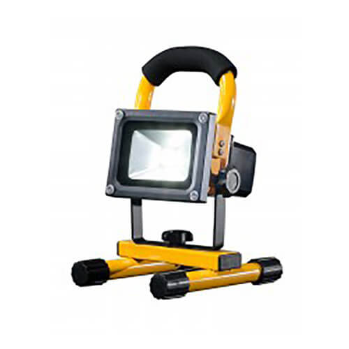 FL10YCW Yellow 10W 4HR Battery Flood-I
