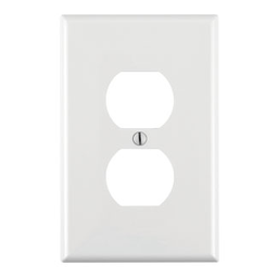 PJ8-W Wallplate 1-GANG/DUPLEX