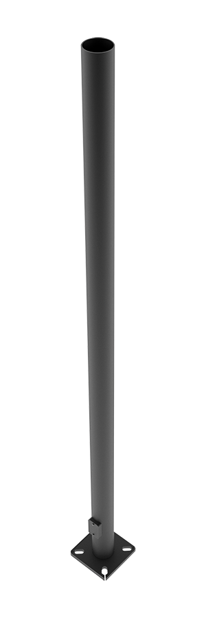 PR4-11-20D2 Pole 20FT Round Steel Bronze