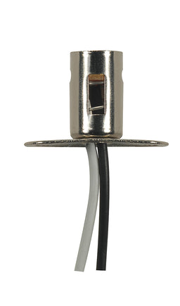80-2318.SATCO Socket BA15S 500W 125V Leads