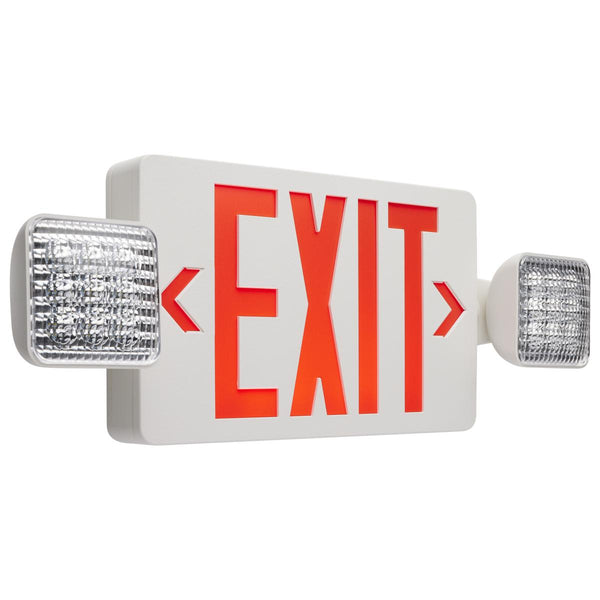 67-121 LED Exit/emrg Combo 2-HD UNV